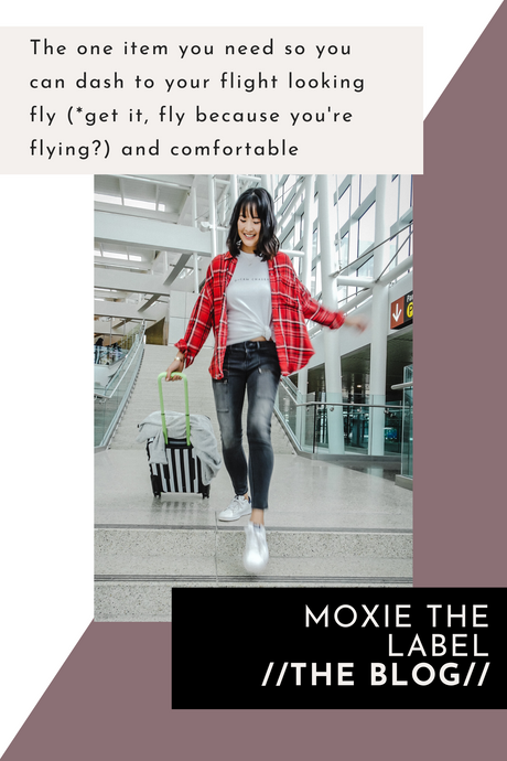 Travel In Style: The One Item You Need So You Can Dash To Your Flight Looking Fly (*get it, fly because you're flying?) And Comfortable