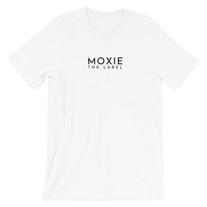 White basic tee. Shop Moxie The Label for empowering tees with powerful and sassy statements. Slow fashion and sweatshop free. Wear it for the perfect oversized t-shirt outfit, tucked in for a bit of prep, or tied up for the cropped look.
