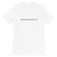 Load image into Gallery viewer, White basic tee. Shop Moxie The Label for empowering tees with powerful and sassy statements. Slow fashion and sweatshop free. Wear it for the perfect oversized t-shirt outfit, tucked in for a bit of prep, or tied up for the cropped look.